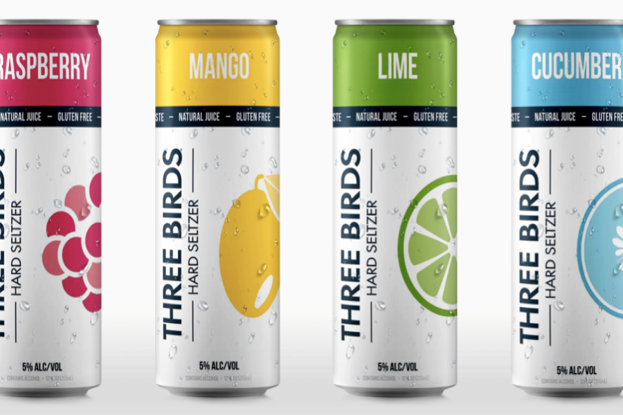 news:Best selling Hard Seltzer THREE BIRDS now available!
